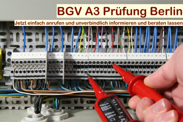 BGV A3 Prüfung Berlin