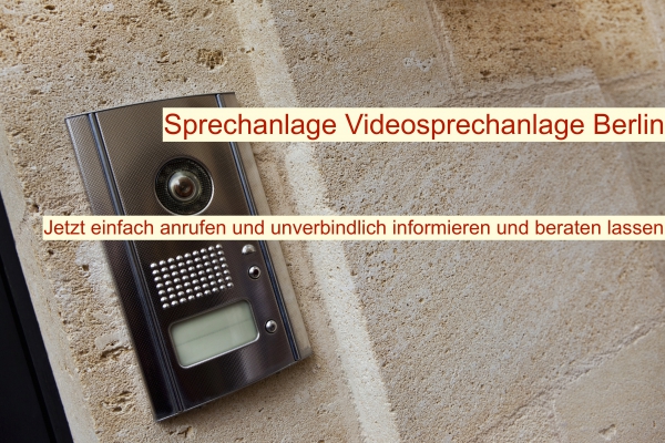 Sprechanlage Videosprechanlage Berlin