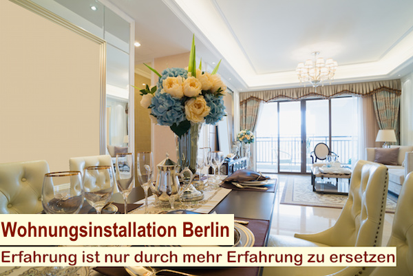 Wohnungsinstallation Berlin - Elektroinstallation