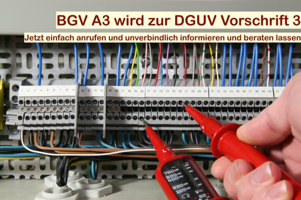 BGV A3 wird zur DGUV Vorschrift 3